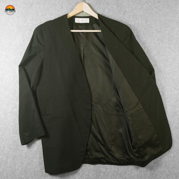 Jones New York Suit Jacket Blazer Black Long Sleeve One Button Women's 14 XL - Picture 3 of 8